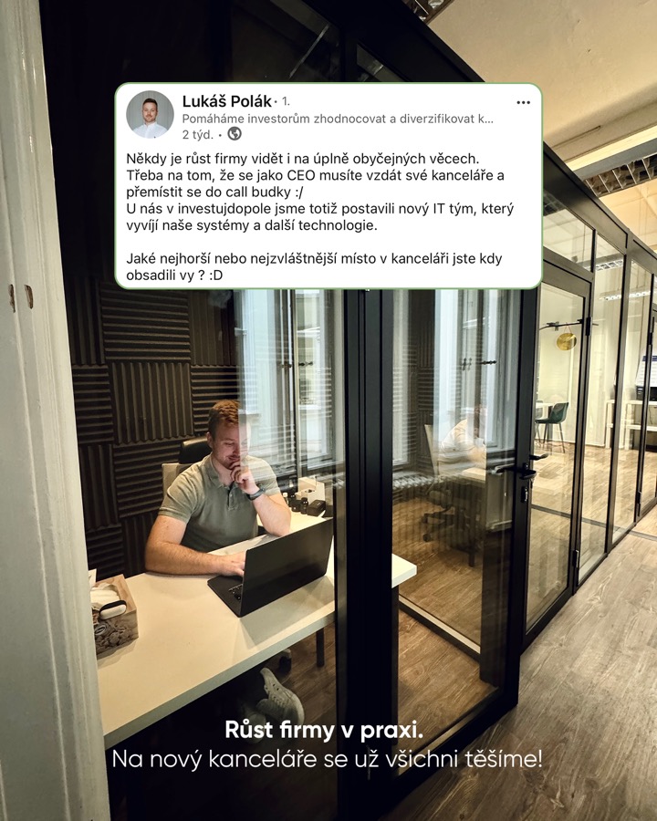 Zákulisí kanceláře Investujdopole.cz